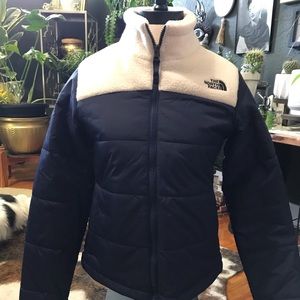 The North Face zip